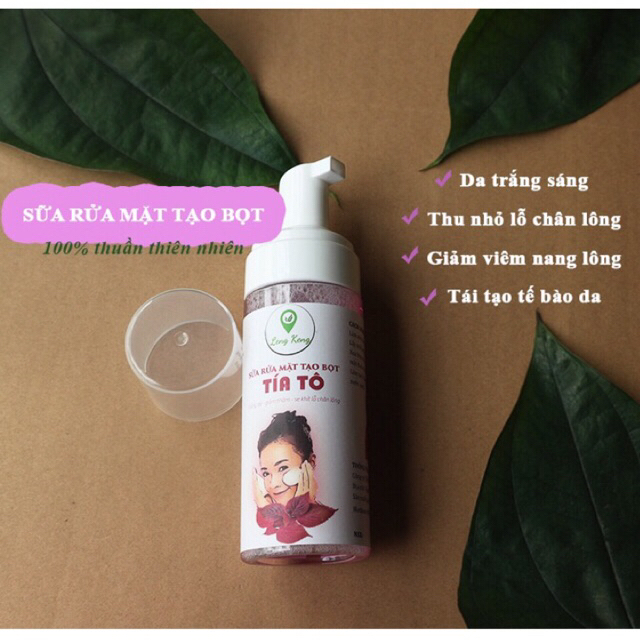 Mặt Nạ Tía Tô - 100% Thiên Nhiên