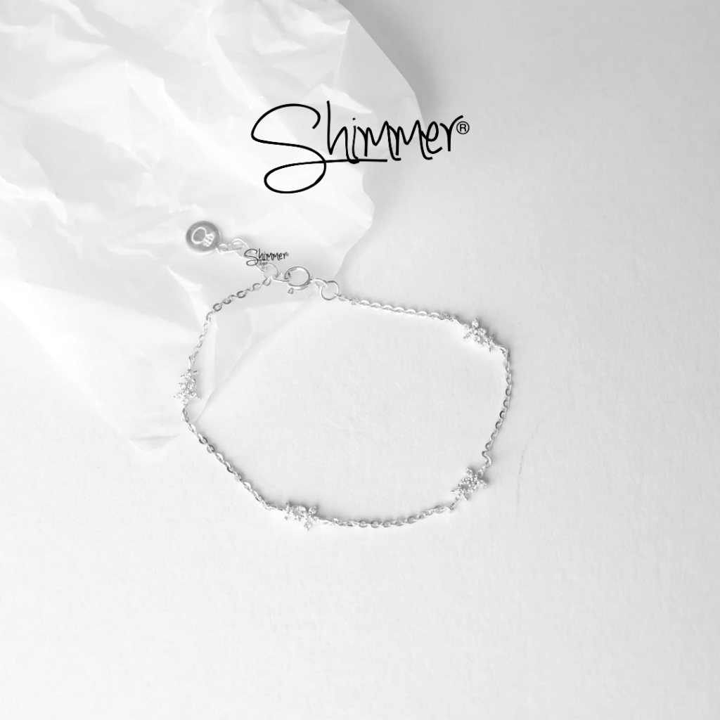 Lắc Tay, Vòng Tay Nữ Bạc 925 Cao Cấp SHIMMER SILVER AITA Thiết Kế Dễ Thương Xinh Xắn
