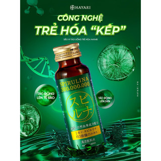 Siêu vi tảo dạng uống đẹp da mờ nám