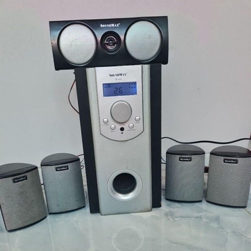 Bộ loa vi tính 5.1 Soundmax B-40 đã gắn Bluetooth
