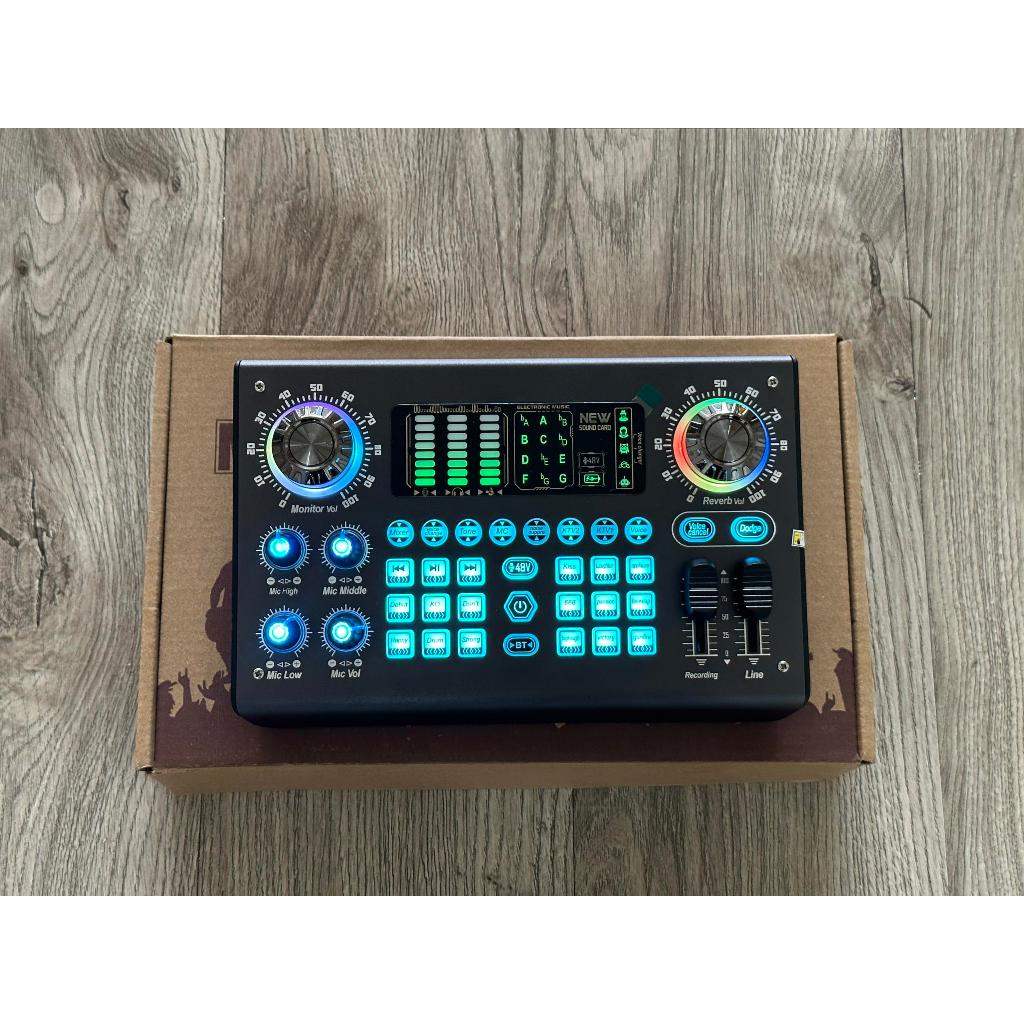 Bộ Soundcard C100, Micro TAKSTAR PC K200 kèm tai nghe chuyên Hỗ Trợ nguồn 48v Hát Autotune , Livestream , Thu Âm