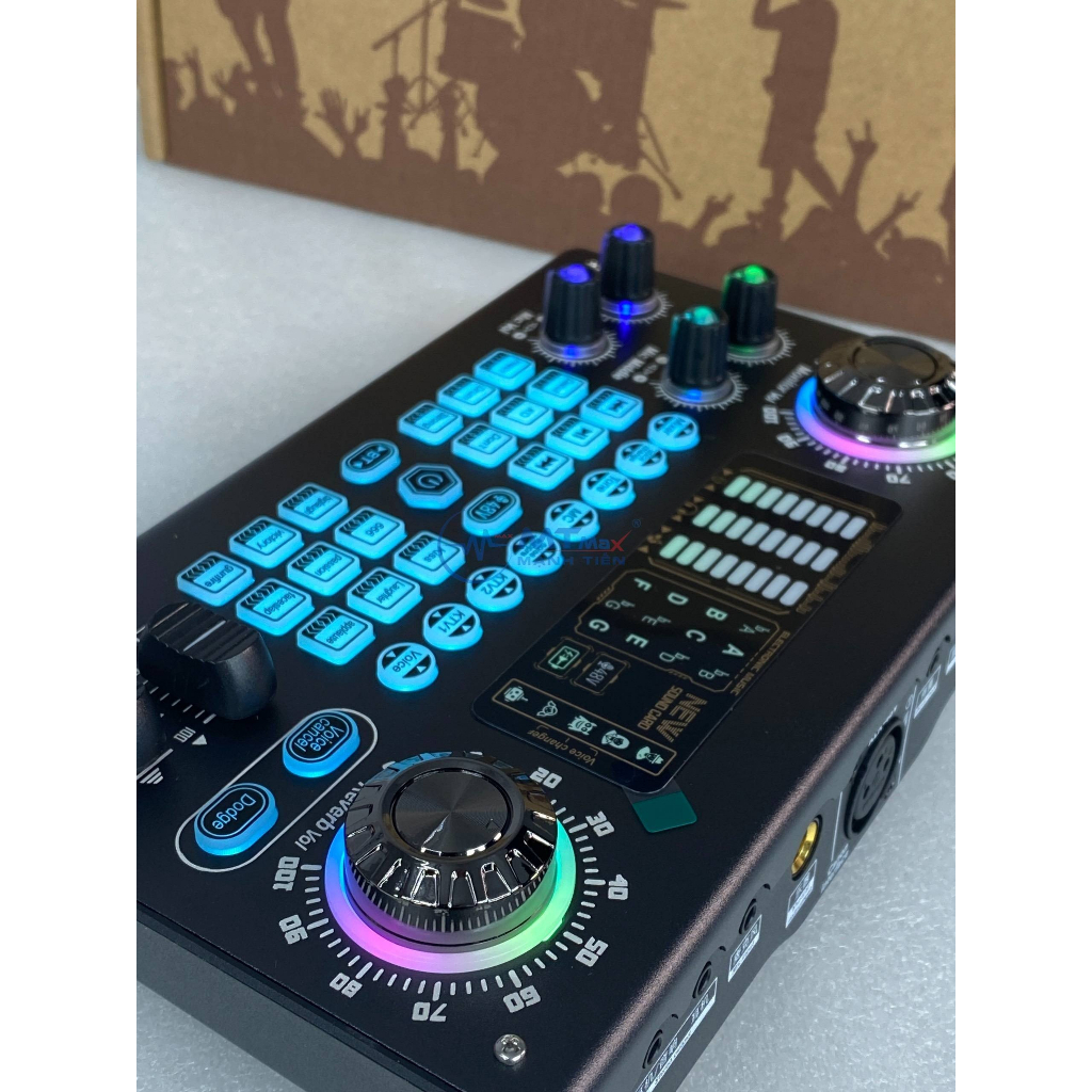 Bộ Soundcard C100, Micro TAKSTAR PC K200 kèm tai nghe chuyên Hỗ Trợ nguồn 48v Hát Autotune , Livestream , Thu Âm