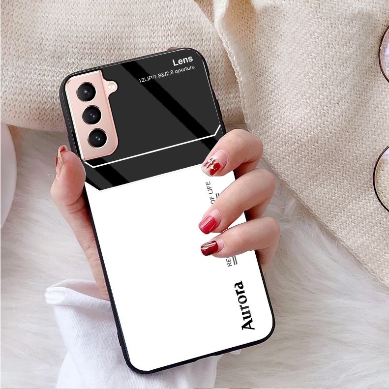 Ốp Lưng SAMSUNG GALAXY S21 5G ,S21 ULTRA, S21 PLUS 5G, S21 FE 5G Mặt kính gương sáng bóng cao cấp