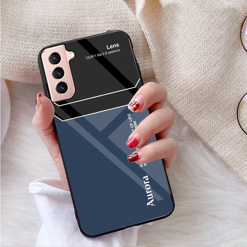 Ốp Lưng SAMSUNG GALAXY S21 5G ,S21 ULTRA, S21 PLUS 5G, S21 FE 5G Mặt kính gương sáng bóng cao cấp
