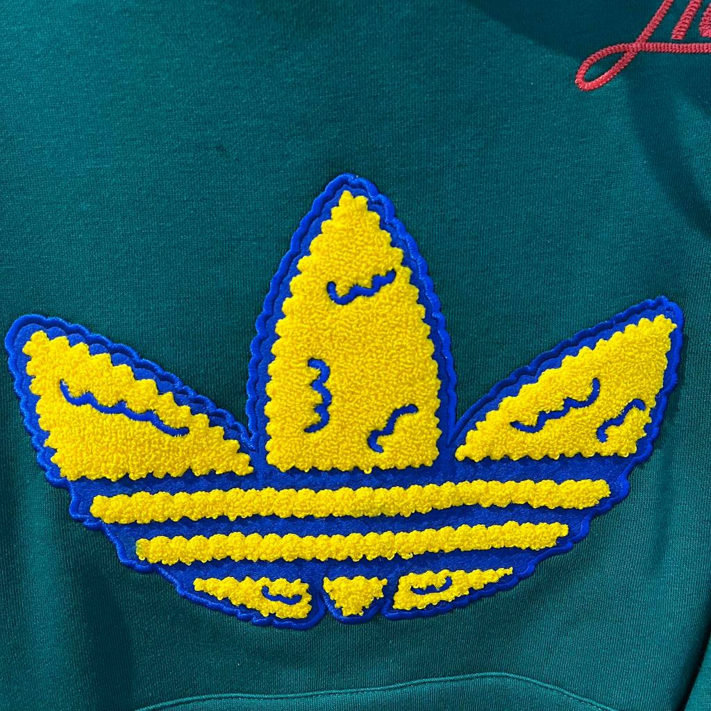 Áo Hoodie Chính Hãng Adidas COLLEGIATE BADGE Shop Xám Store