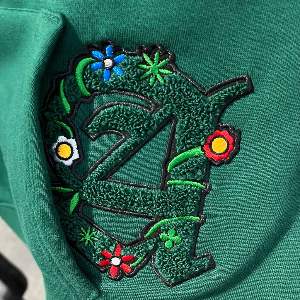 Áo Hoodie Chính Hãng Adidas COLLEGIATE BADGE Shop Xám Store