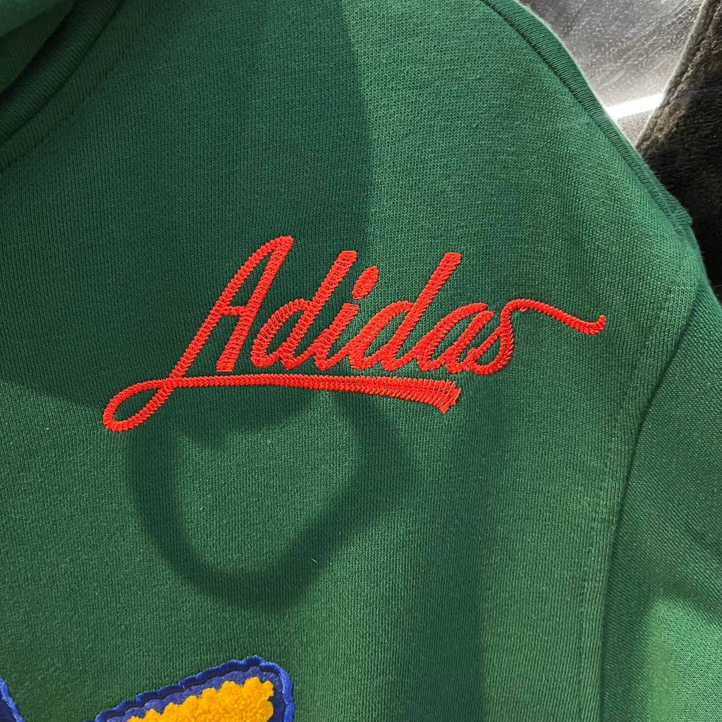 Áo Hoodie Chính Hãng Adidas COLLEGIATE BADGE Shop Xám Store
