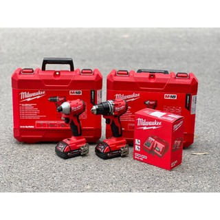 Combo máy khoan và vít MILWAUKEE động cơ Brushless