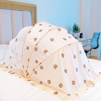 Màn chụp cho bé màn chống muỗi KidsWorld gấp gọn thông minh phong cách Hàn Quốc cho bé ngủ ngon