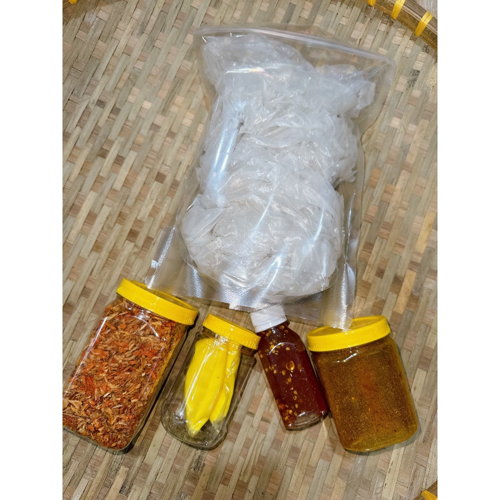 Combo số 27 - Combo bánh tráng MUỐI BÉO nhà Ơ Diêng Store