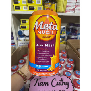 metamucil bột vị cam không đường 1kg04 meta mucil-Hỗ trợ tiêu hóa, kiểm soát thèm ăn, giảm cholesterol, và ổn định đường