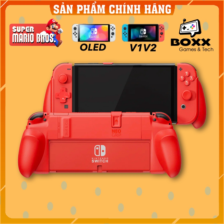 Ốp lưng NeoGrip Skull & Co cho Nintendo Switch OLED phiên bản Super Mario Bros. Wonder