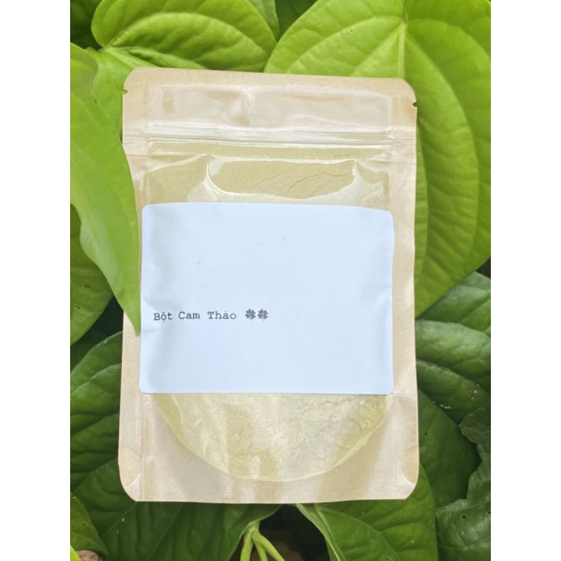 Bột Cam Thảo Trắng Da