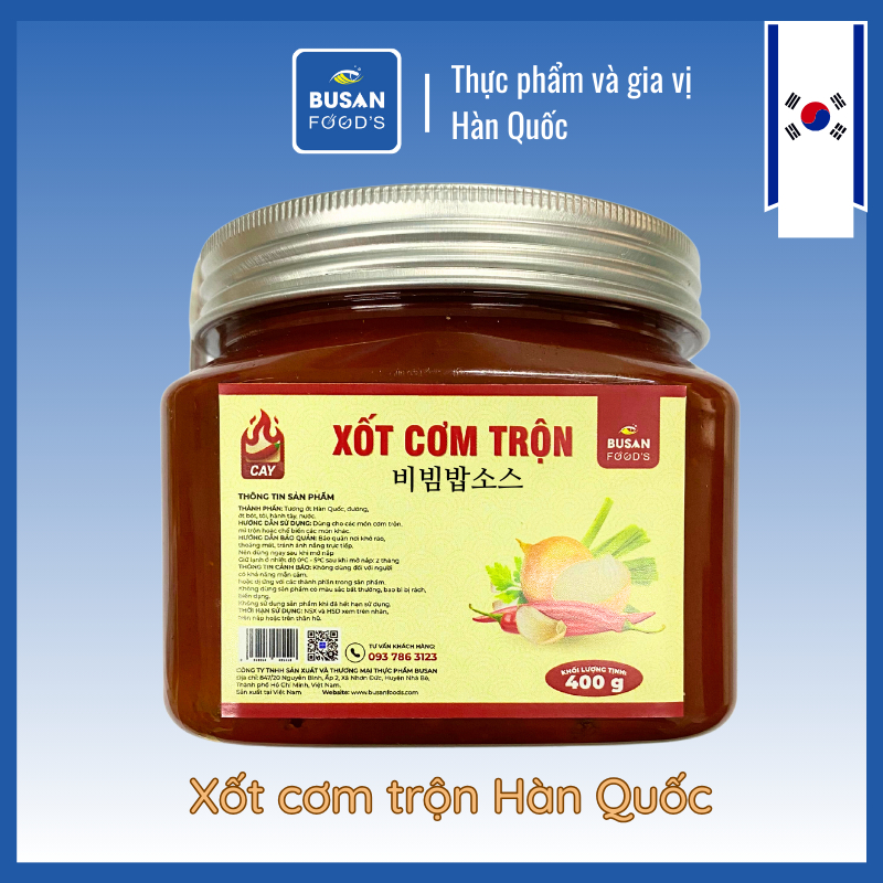 Xốt cơm trộn Hàn Quốc cực ngon chuẩn vị Busan Foods