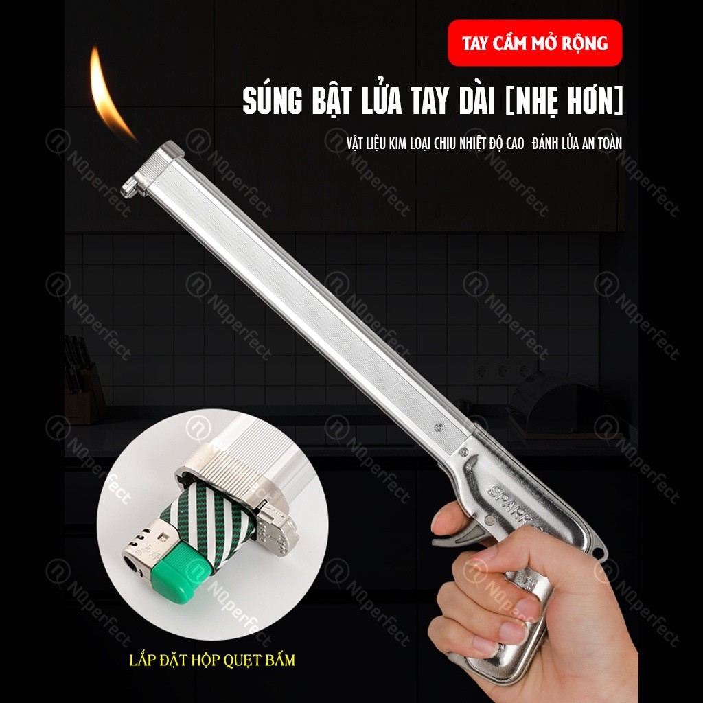 Dụng cụ mồi bếp gas,bếp cồn thắp nến chống gió