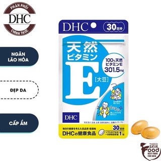 Viên Uống Bổ Sung Vitamin E DHC Natural Vitamin E