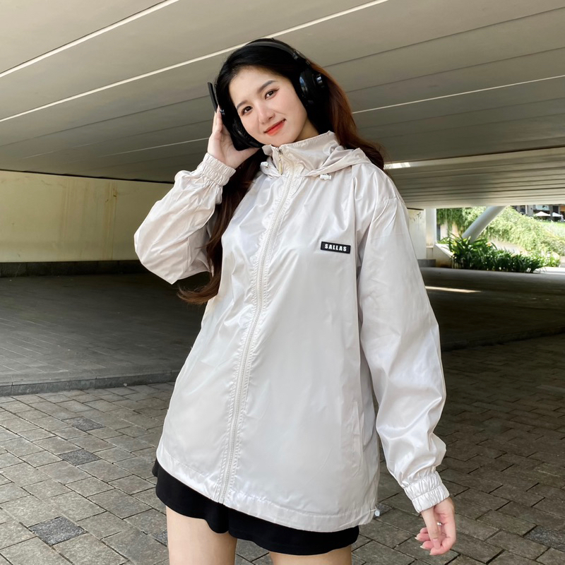 Sallas Windbreaker - Áo khoác dù khoá kéo