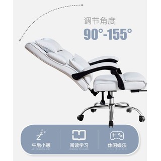 Ghế xoay văn phòng giám đốc công thái học có gác chân hàng nhập khẩu
