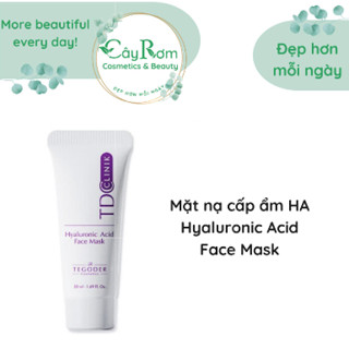 Mặt nạ cấp ẩm HA Hyaluronic Acid Face Mask Tegoder 50ml Cây Rơm Cosmetics