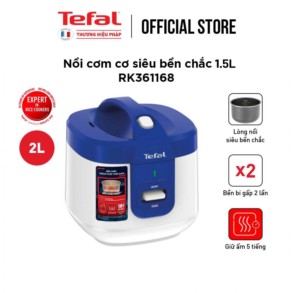 Nồi cơm điện cơ Tefal RK361168 - 1.5L, 700W