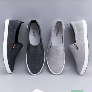 Giày lười vải slipon Levo nam