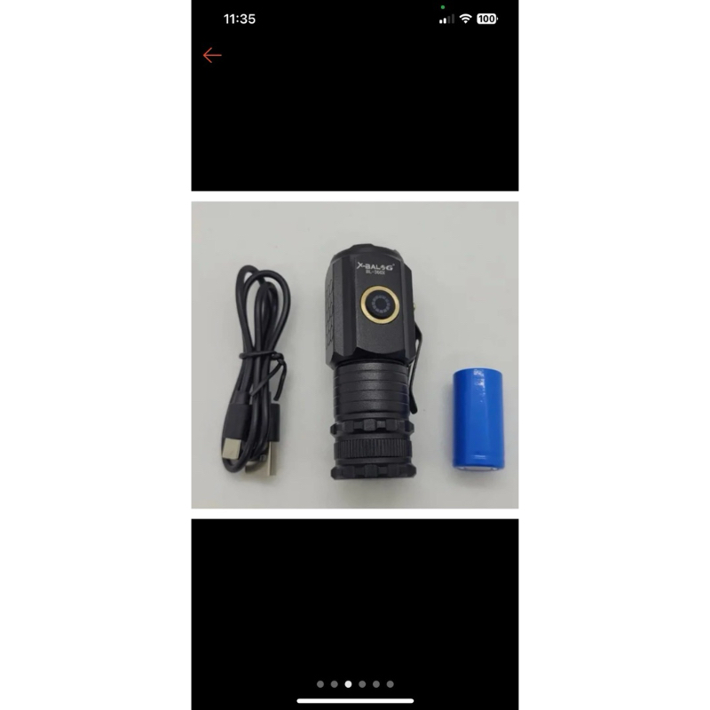 Đèn pin mini siêu sáng BL 350