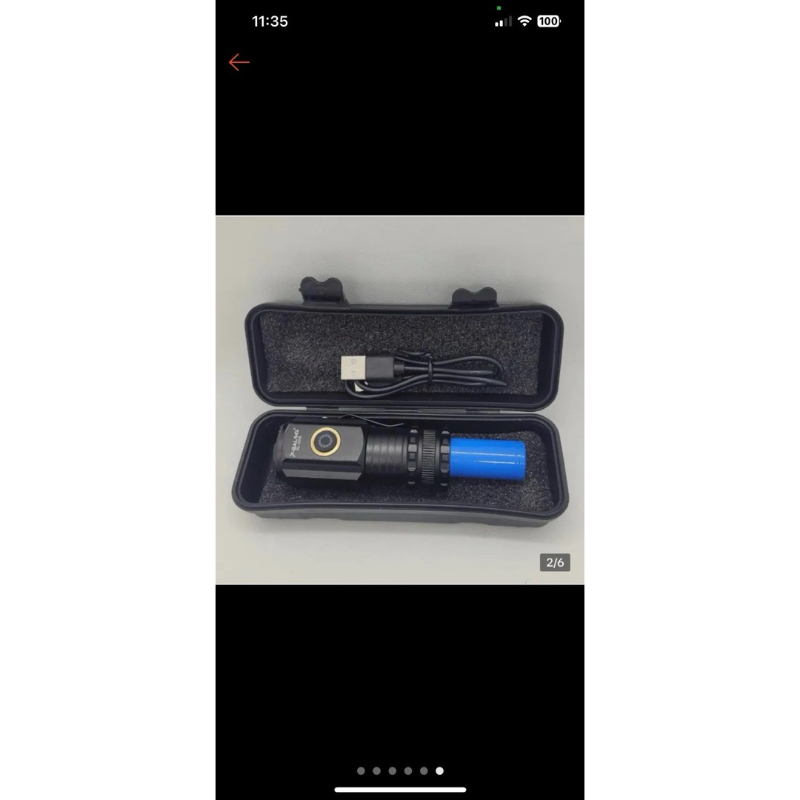 Đèn pin mini siêu sáng BL 350