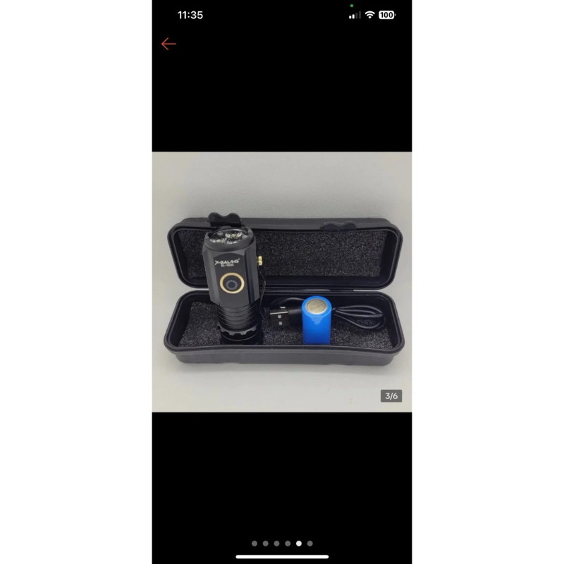 Đèn pin mini siêu sáng BL 350