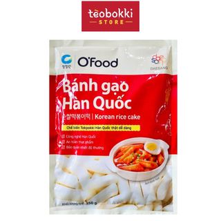 Bánh gạo Hàn Quốc O'food 350g (không gia vị)