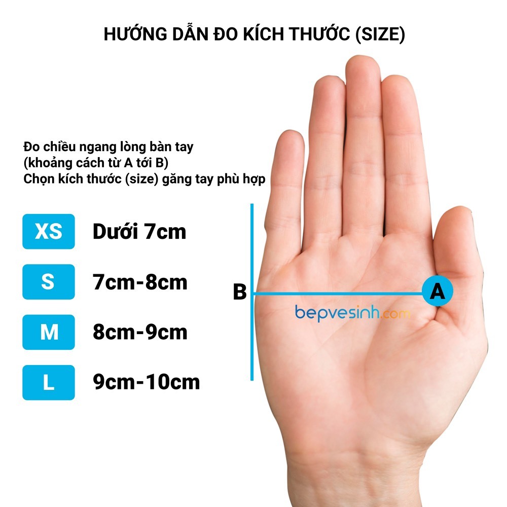 Găng Tay Vglove Latex Không Bột Màu Trắng - Thương Hiệu Vglove