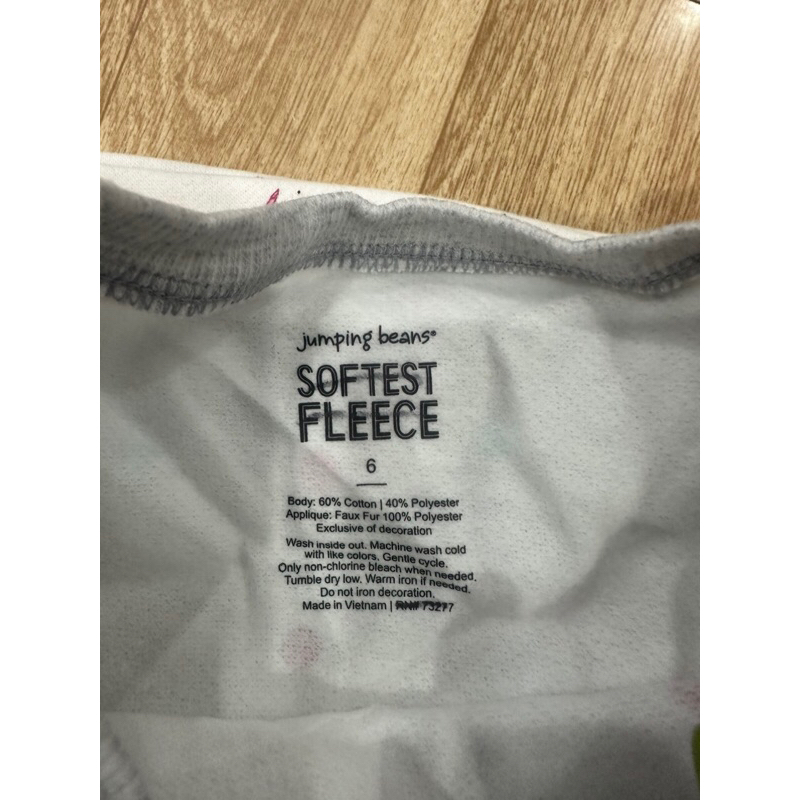 Áo nỉ bé gái hoạ tiết dễ thương jumbing sz 4-8y