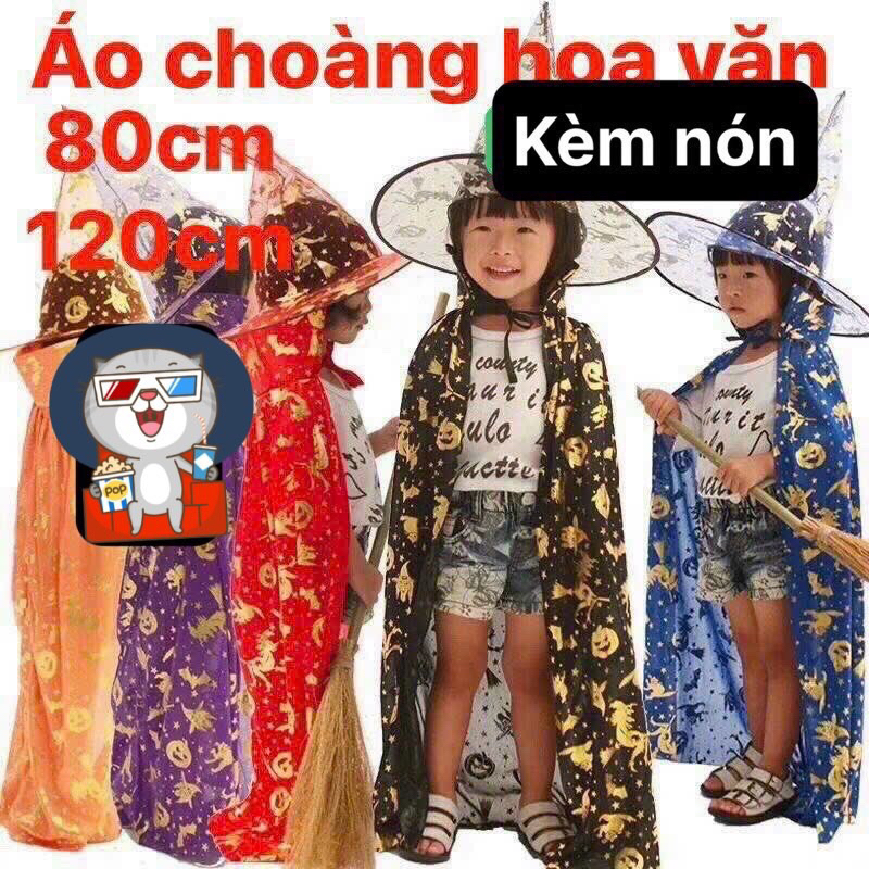 Sét Haloween kèm nón 50k