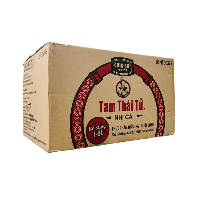 Nước tương Tam Thái Tử Nhị ca chai 500ml