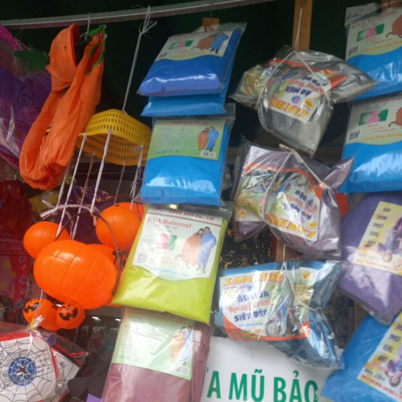 Áo mưa su Phúc Sen