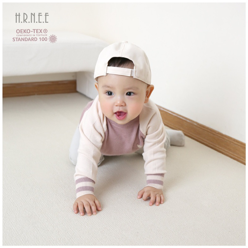 HRNEE - Áo Len Cổ Tròn Hrnee Dành Cho Bé Trai, Bé Gái