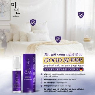 Xịt gối ngủ ngon M.i.n.e Good Sleep