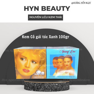 Kem cô gái tóc xù xanh 100g