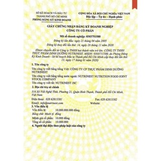 NƯỚC YẾN SÀO&SÂM LÁT