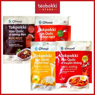 Bánh gạo Topokki Hàn Quốc O'Food 140g
