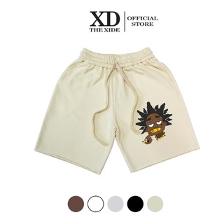 Quần short nam in hình PROJECC BABY GANG  mềm mịn co giãn thoải mái có túi The Xide
