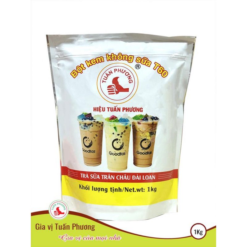 1kg Bột sữa béo – bột kem béo Frima, Thái Lan, T60 pha trà sữa