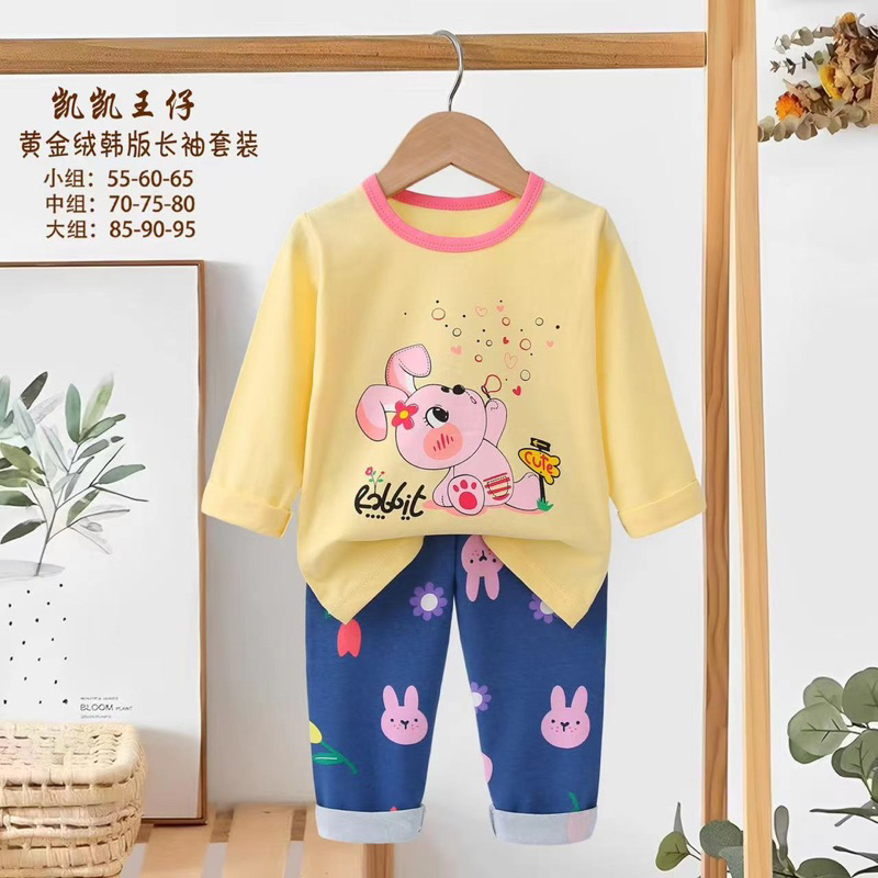 🎀 Bộ xuất hàn kaikai thu đông dành cho bé gái