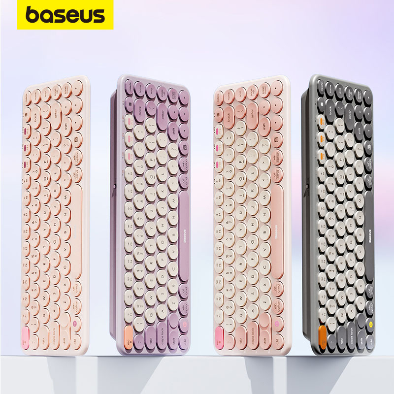 Bàn Phím Không Dây Baseus Creator Wireless Tri-Mode Keyboard cho Laptop M.a.c.b.o.o.k i.P.a.d ( 2.4Ghz Bluetooth,