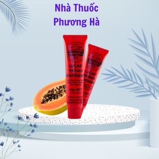 Kem bôi da đa năng LUCAS tuyb 25g . Kem bôi đu đủ an toàn cho trẻ sơ sinh