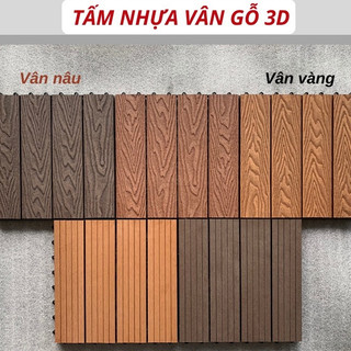 Vỉ nhựa lót sàn ban công nh - loại 2 lớp 4 nan nhựa composite siêu bền