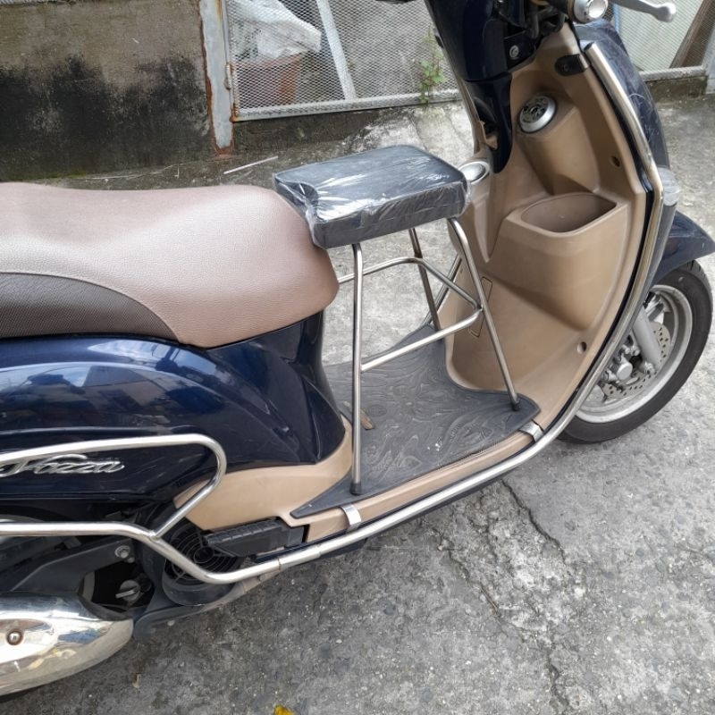 Ghế Inox Ngồi Xe Máy Cho Bé Các Loại Xe Không Có Vòng ,Ghế Đôn Xe Máy