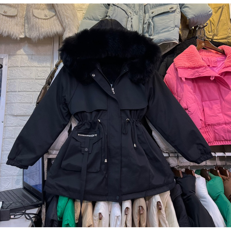 Áo Khoác Parka lót lông siêu dày ấm mẫu mới nhất 2023