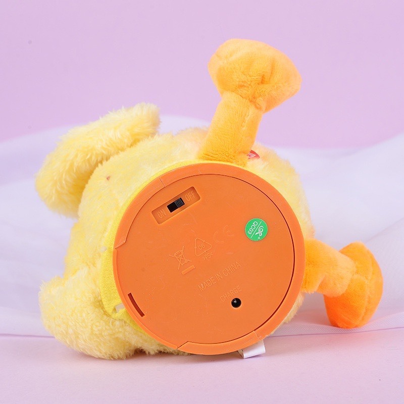 Đồ Chơi Vịt Nhồi Bông Biết Nhảy Múa Và Nhại Giọng Nói Chạy Dành Cho Trẻ Em Hình Thú Ngộ Nghĩnh