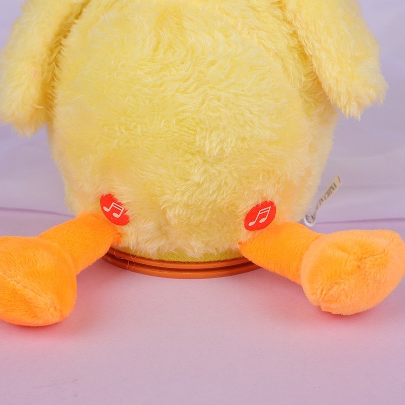 Đồ Chơi Vịt Nhồi Bông Biết Nhảy Múa Và Nhại Giọng Nói Chạy Dành Cho Trẻ Em Hình Thú Ngộ Nghĩnh