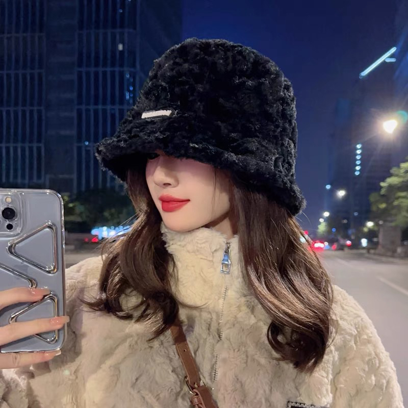 Mũ Lông Thỏ Siêu Dày Ấm Và Đứng Phom